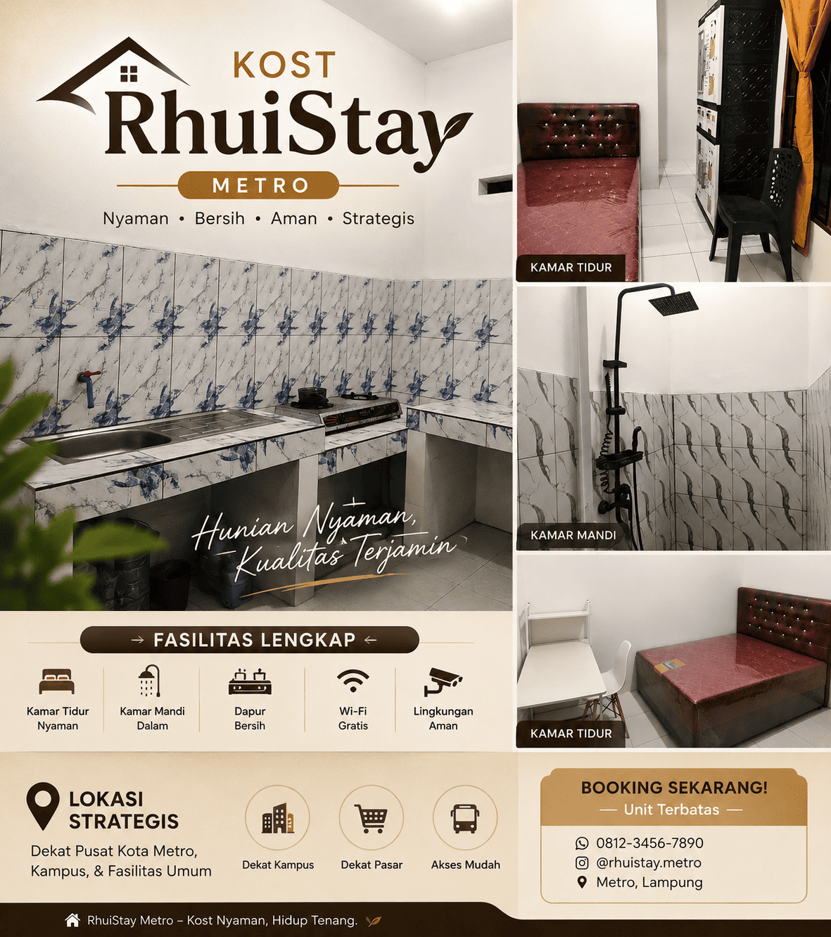 KONTRAKAN JAMARIS dan RhuiStay